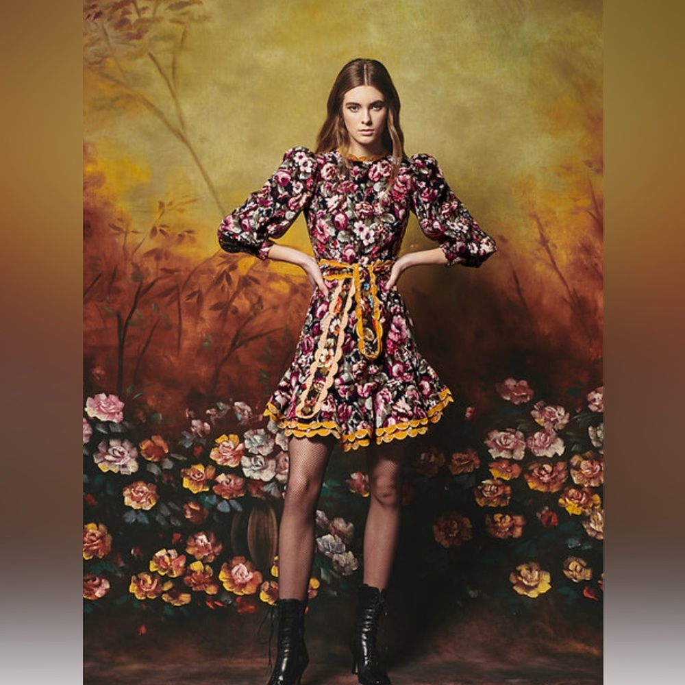 ALDER DRESS PURPLE CORDUROY | Celia B Dress | Short dress puff sleeve | holiday